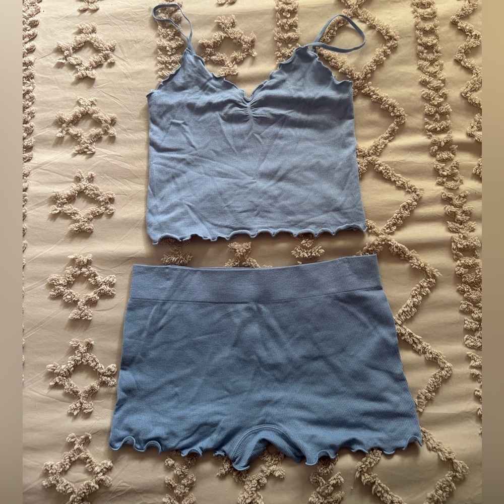 Bliss Blue Pajama Set